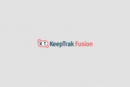 KeepTrak Fusion Logo Design on light background